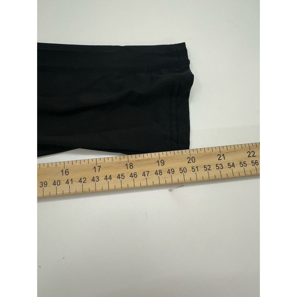 Starting Point Womens Leggings Size Medium Black Pink Waist Media Pocket - Picture 8 of 10